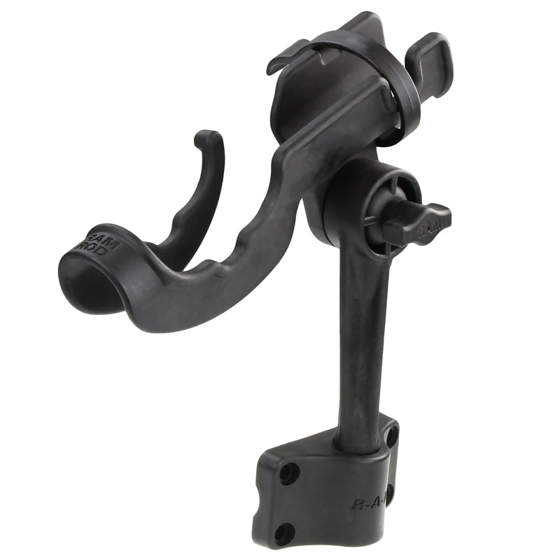 RAM rod vishengelhouder met bulkhead montagebasis - RAM Mounts RAM-114-BU