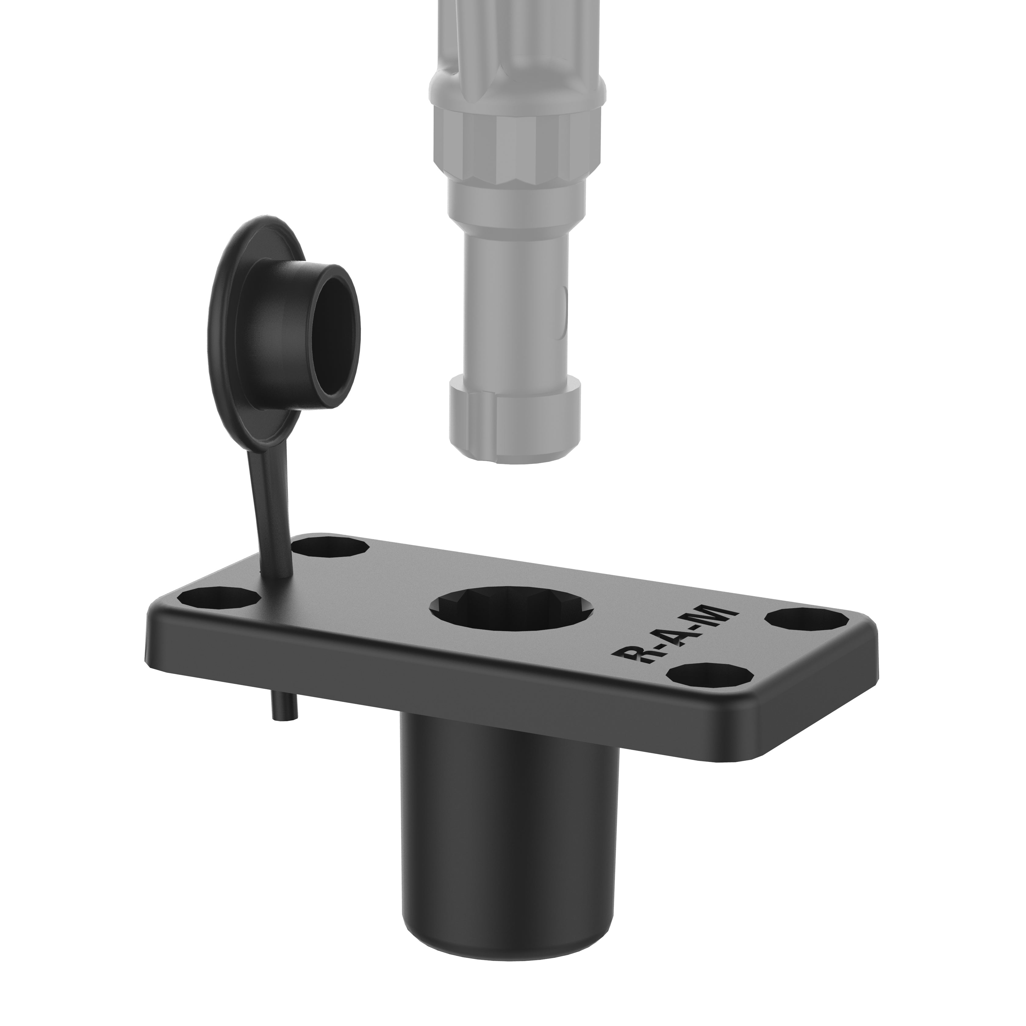 RAM ROD® Vishengelhouder met Inbouwbasis - RAM Mounts RAM-114-FU afbeelding 2