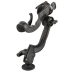 RAM rod vishengelhouder met revolution ratel socket montage - RAM Mounts RAM-114-RBU