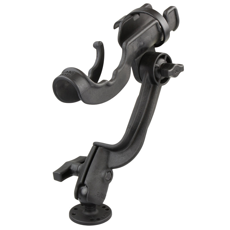 RAM rod vishengelhouder met revolution ratel socket montage - RAM Mounts RAM-114-RBU
