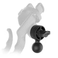RAM bal adapter met mannelijke RAM rod ratel - RAM Mounts RAM-114BTU