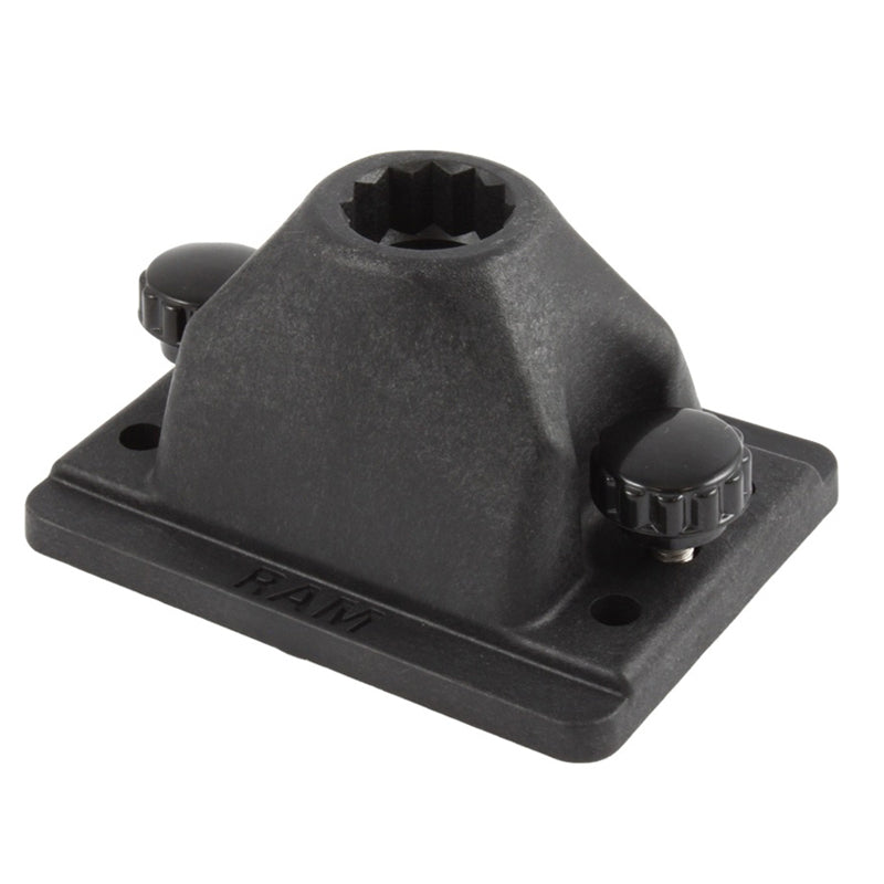 RAM rod dek en rail basis met spanmoeren - RAM Mounts RAM-114DTMU