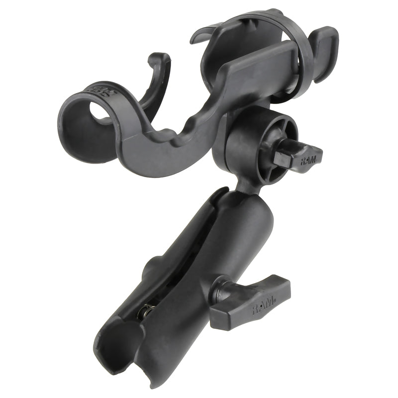 RAM rod vishengelhoudermet bal en socketarm - RAM Mounts RAM-117B-201U