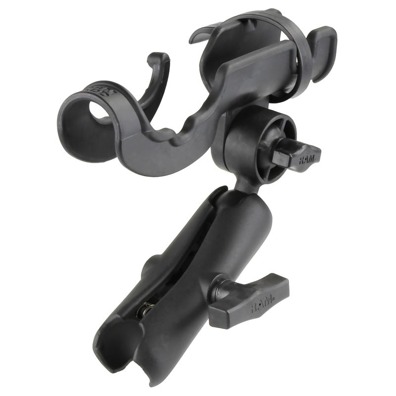 RAM ROD® Vishengelhoudermet bal- en socketarm - RAM Mounts RAM-117B-201U afbeelding 1
