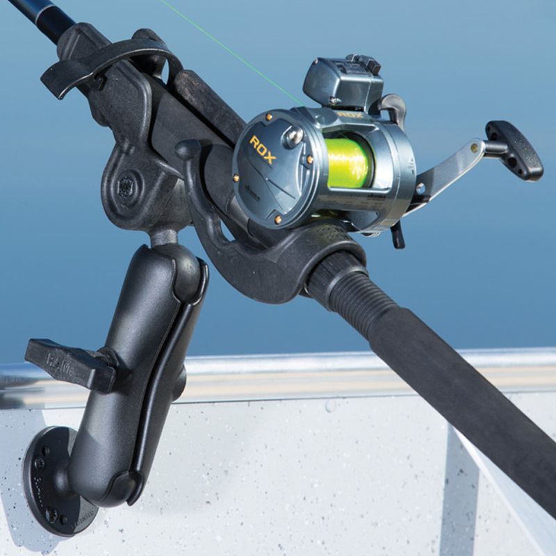 RAM ROD® Vishengelhoudermet bal- en socketarm - RAM Mounts RAM-117B-201U afbeelding 2