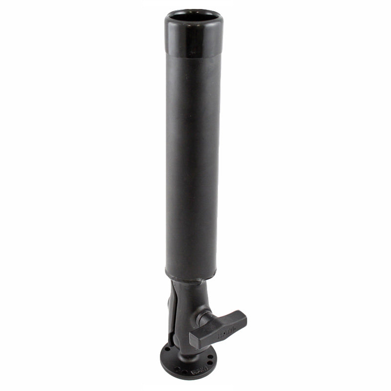 RAM tube vissenstokhouder met ronde bal basis - RAM Mounts RAM-119
