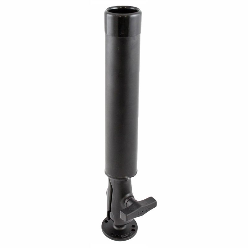 RAM Tube™ Vissenstokhouder met Ronde Bal Basis - RAM Mounts RAM-119 afbeelding 1
