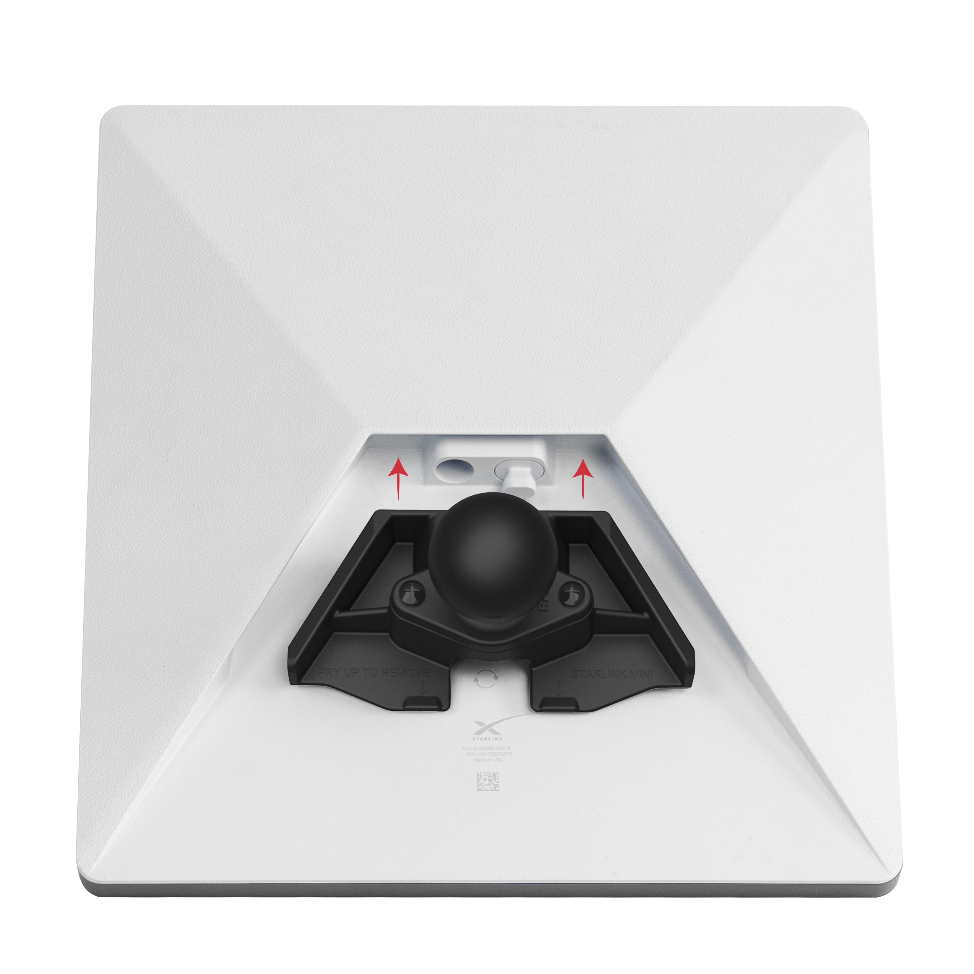 RAM Heavy Duty boorbevestiging voor Starlink Mini - RAM Mounts RAM-138-B-STA1U afbeelding 4
