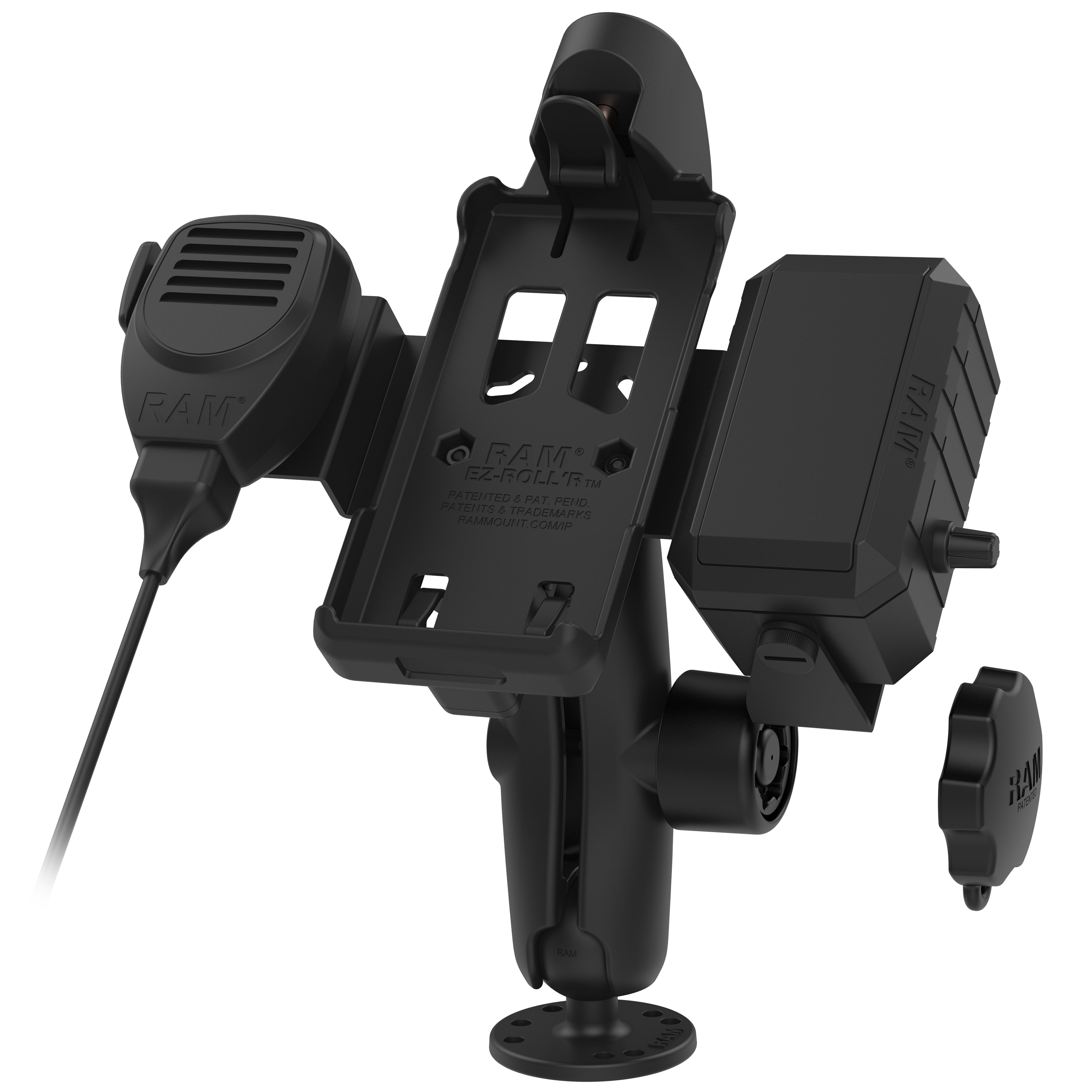 RAM PTT-luidspreker & vast bedrading Bundle voor Sonim XP10 - RAM Mounts RAM-138-S-SNM4PL-V7B1U afbeelding 2