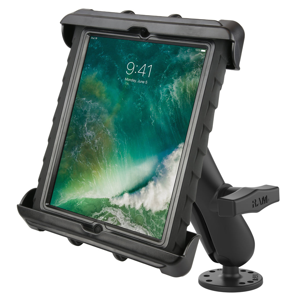 RAM Tab-Tite™ Platte oppervlakte montage voor iPad Gen 1-4 met hoes + meer - RAM Mounts RAM-138-TAB17U afbeelding 2