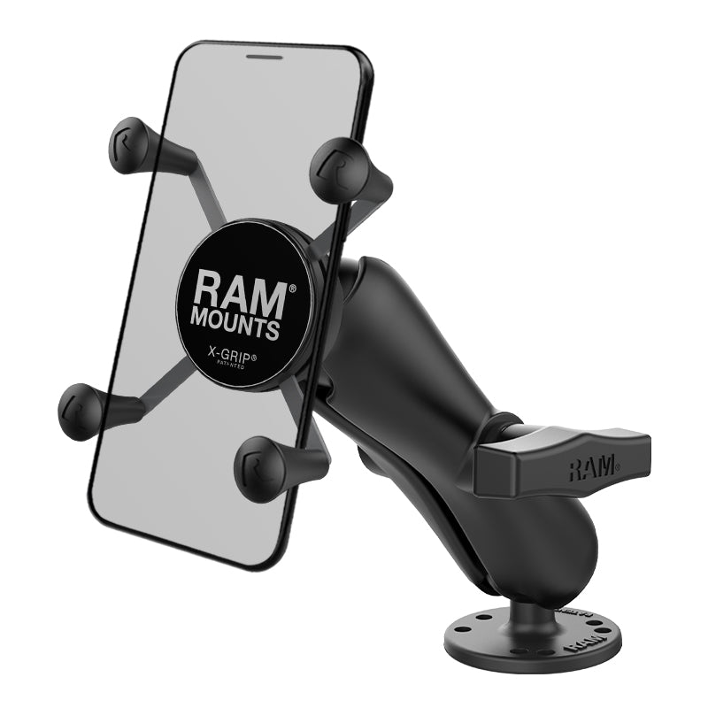 RAM X-Grip telefoonhouder met vlakke oppervlakte montage - RAM Mounts RAM-138-UN7U