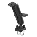 RAM dubbele u beugel railbevestiging voor kleinere rails met ruitplaat - RAM Mounts RAM-138U-235