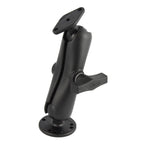 RAM dubbele bal montage met diamantplaat adapter medium - RAM Mounts RAM-138U