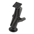 RAM dubbele bal montage met ronde en rechthoekige platen - RAM Mounts RAM-139U
