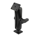 RAM double ball mount met rechthoekige amps platen c formaat medium - RAM Mounts RAM-141U