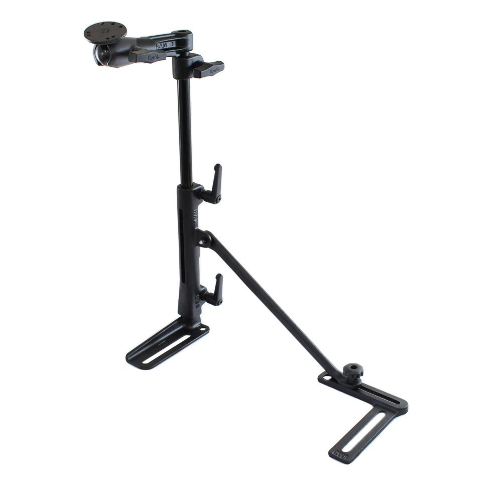 RAM Stoelrail Montage met Enkele Zwenkarm - RAM Mounts RAM-160-1U afbeelding 1