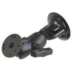 RAM Twist-Lock™ Zuignapbevestiging met Ronde Plaat Adapter - Korte Arm - RAM Mounts RAM-166-B-202U afbeelding 1