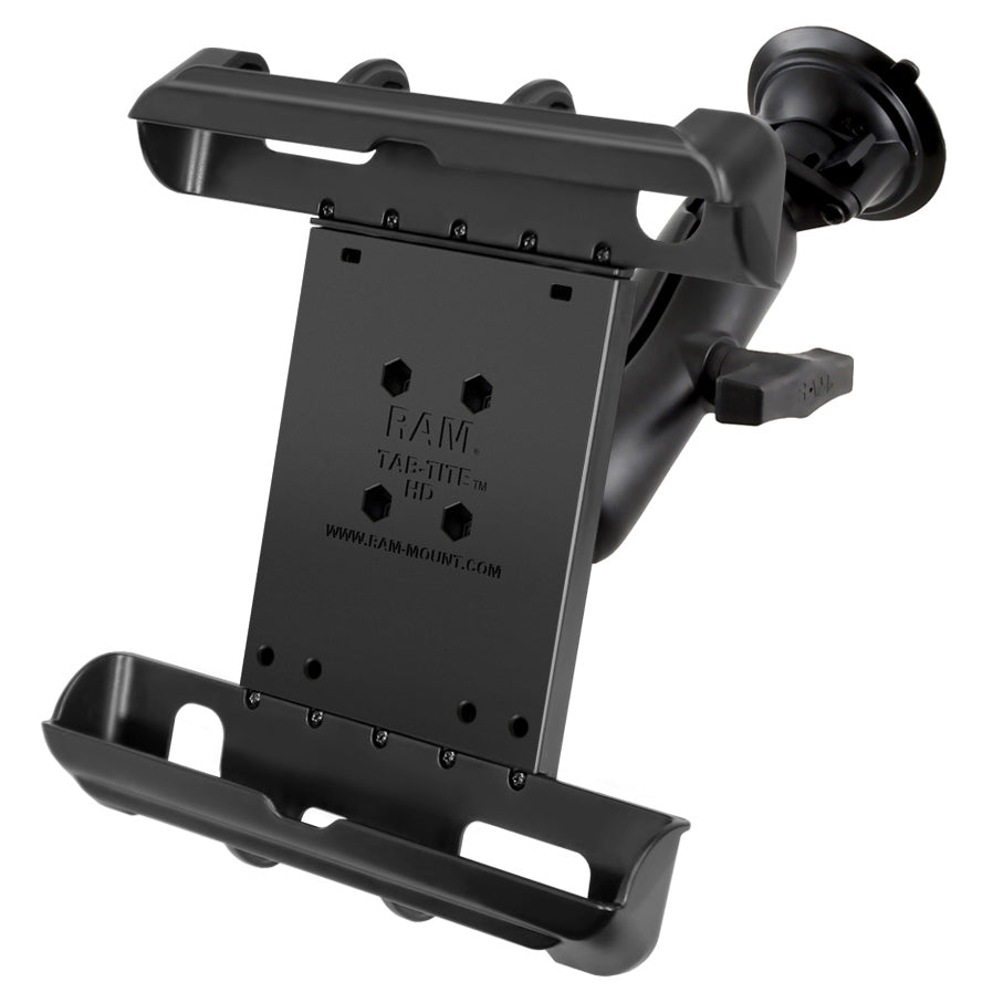 RAM tab tite grote tablet mount met RAM twist lock zuignap - RAM Mounts RAM-166-TAB17U
