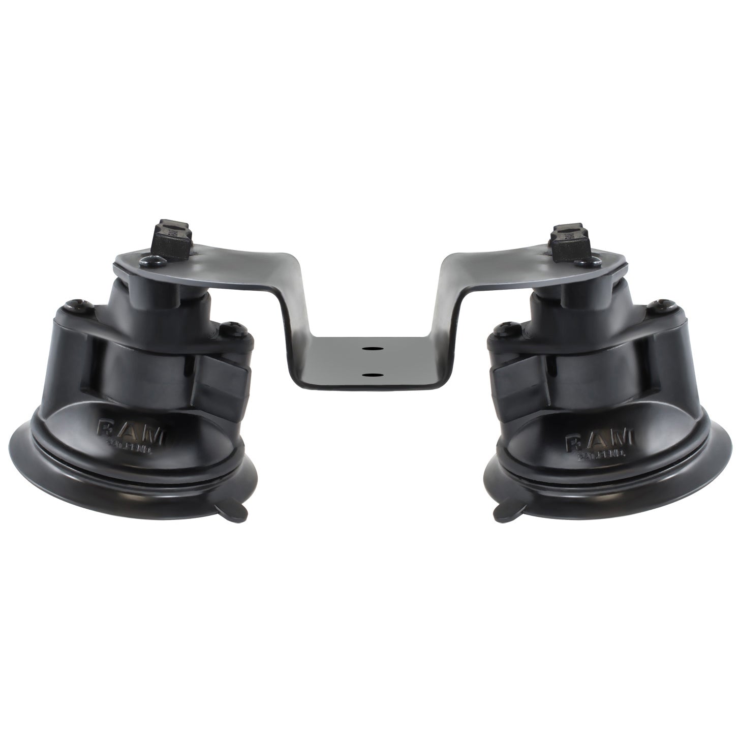 RAM twist lock dubbele articulerende zuigcup basis - RAM Mounts RAM-189B-PIV1U