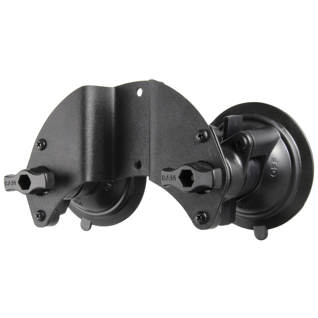 RAM Twist-Lock™ Dubbele Articulerende Zuigcup Basis - RAM Mounts RAM-189B-PIV1U afbeelding 2