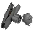 RAM dubbele socket arm met RAM pin lock 5 pin veiligheidsknop - RAM Mounts RAM-201-S-KEY5U