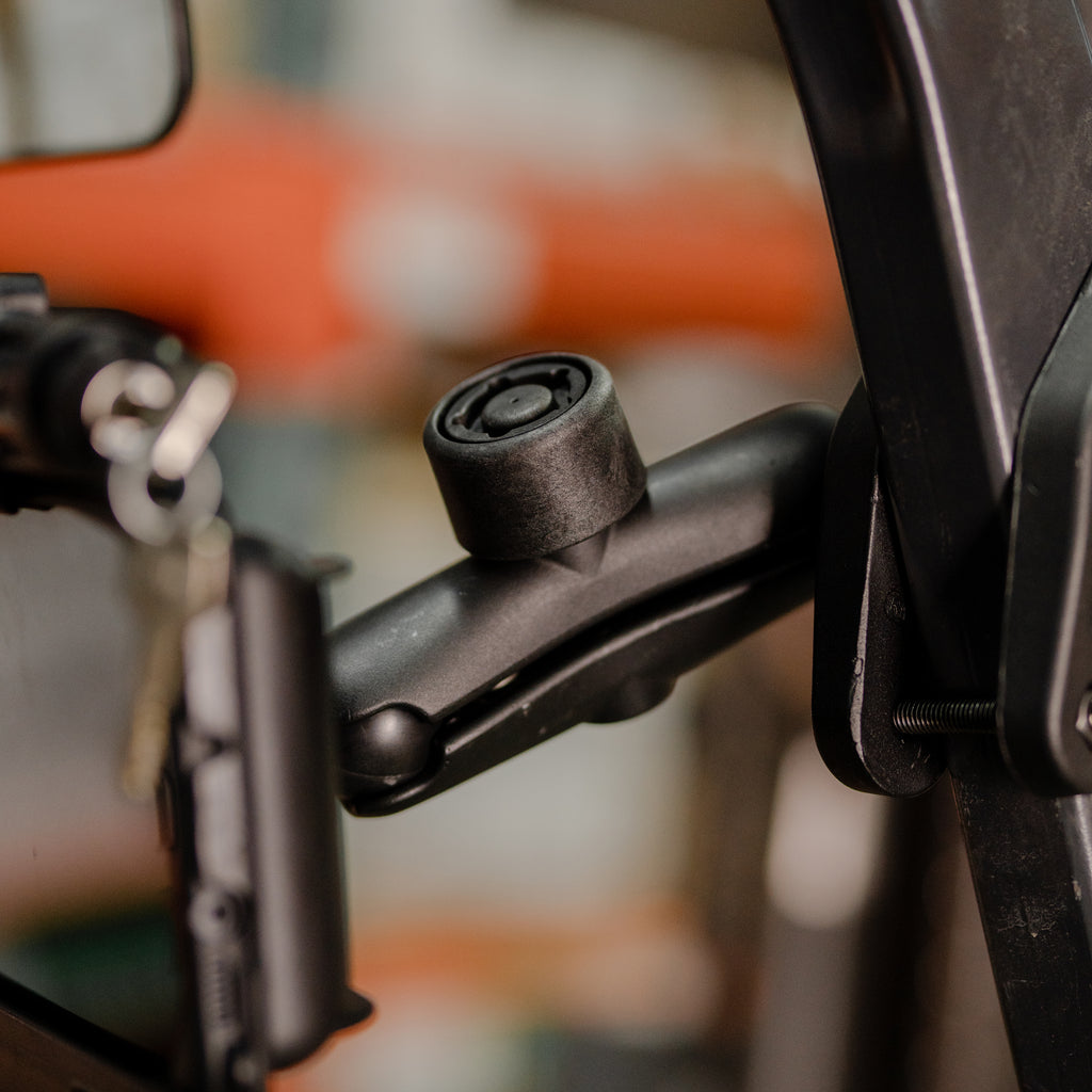RAM Dubbele Socket Arm met RAM Pin-Lock™ Veiligheidsknop - C Maat Medium - RAM Mounts RAM-201-SU afbeelding 2