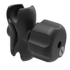 RAM Dubbele Socket Arm met Messing Sleutelknop - C Maat Kort - RAM Mounts RAM-201U-BL afbeelding 1