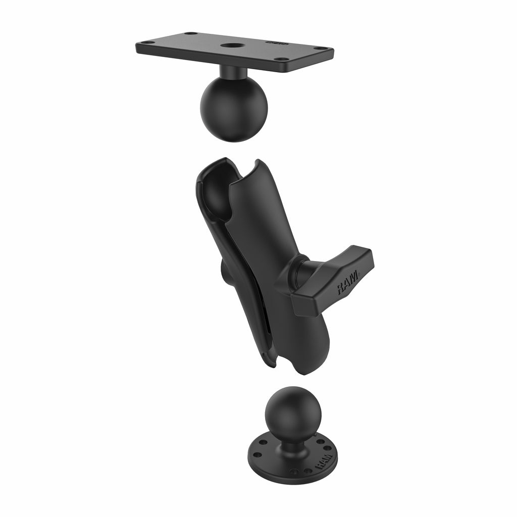 RAM Drill-Down Dubbele Bal Montage voor Humminbird Helix 7 - Medium - RAM Mounts RAM-202-24-202U afbeelding 3