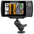 RAM drill down dubbele bal montage voor humminbird helix 7 kort - RAM Mounts RAM-202-24-B-202U
