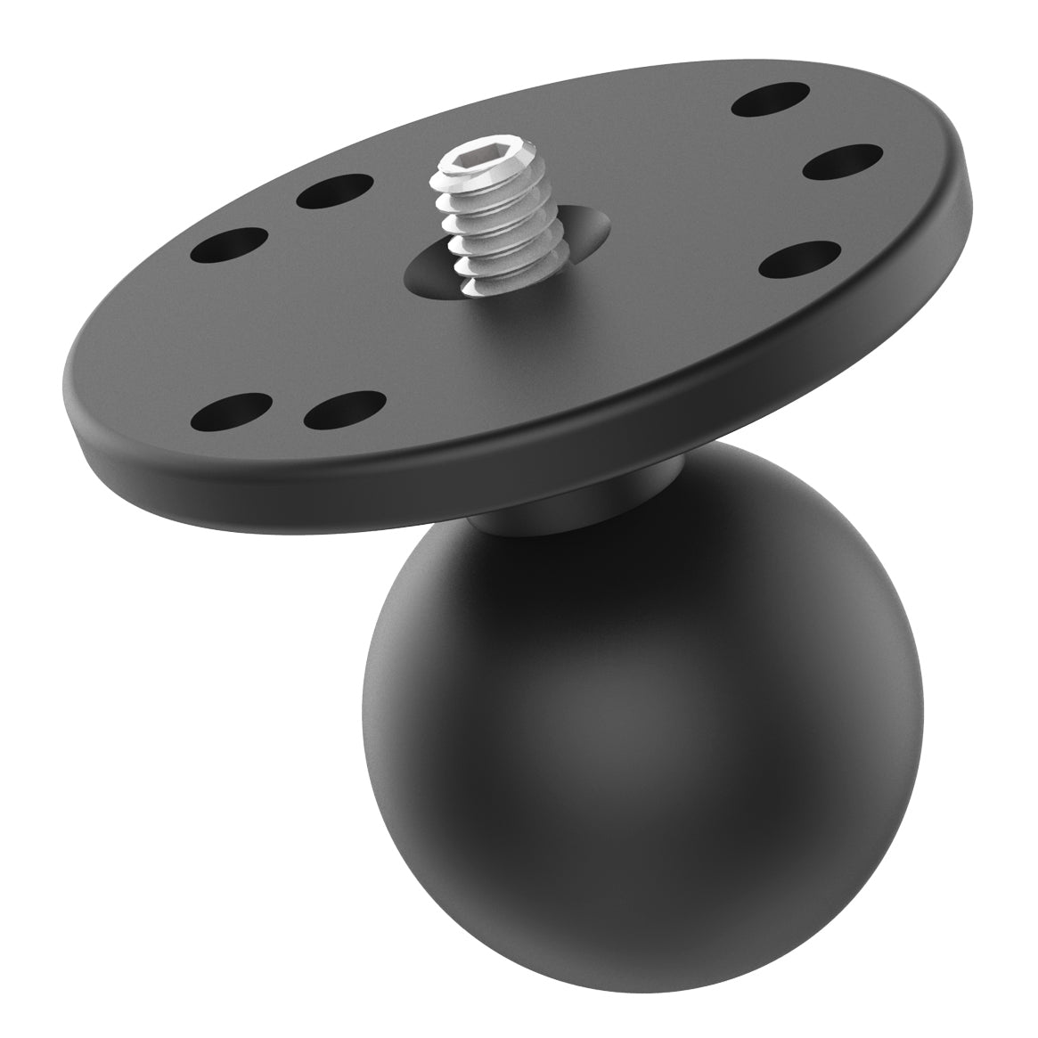 RAM Kogel Adapter met Ronde Plaat en 1/4 "-20 Schroefdraadbout - C Maat - RAM Mounts RAM-202AU afbeelding 1