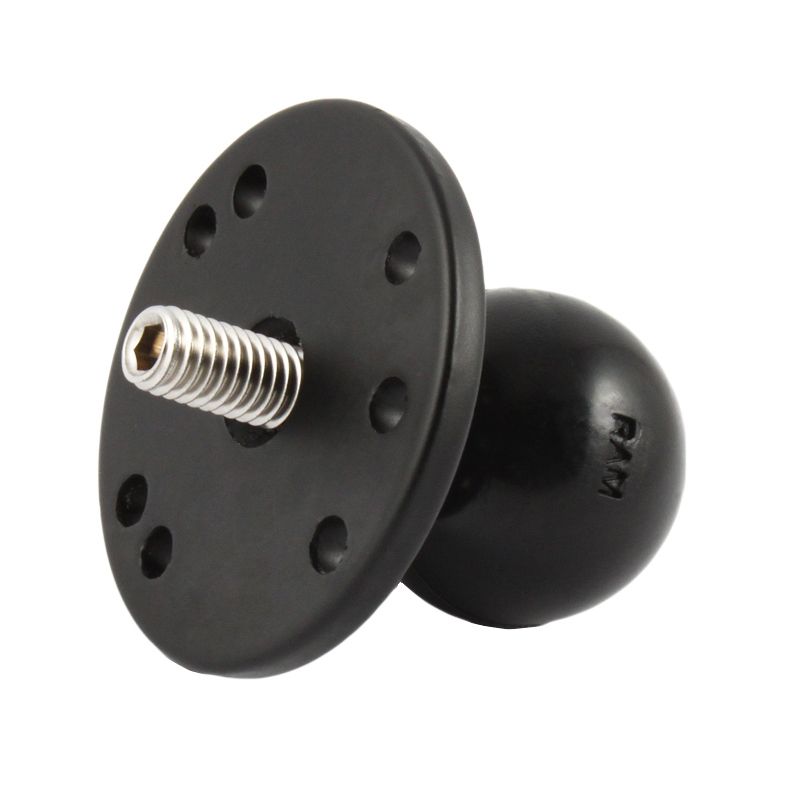 RAM Bal Adapter met Ronde Plaat en 3/8 "-16 Schroefdraadbout - RAM Mounts RAM-202CU afbeelding 1
