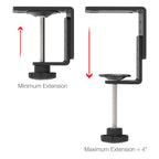 RAM Heavy Duty C-klembasis met D-formaat kogel - RAM Mounts RAM-D-202U-CC1 afbeelding 3