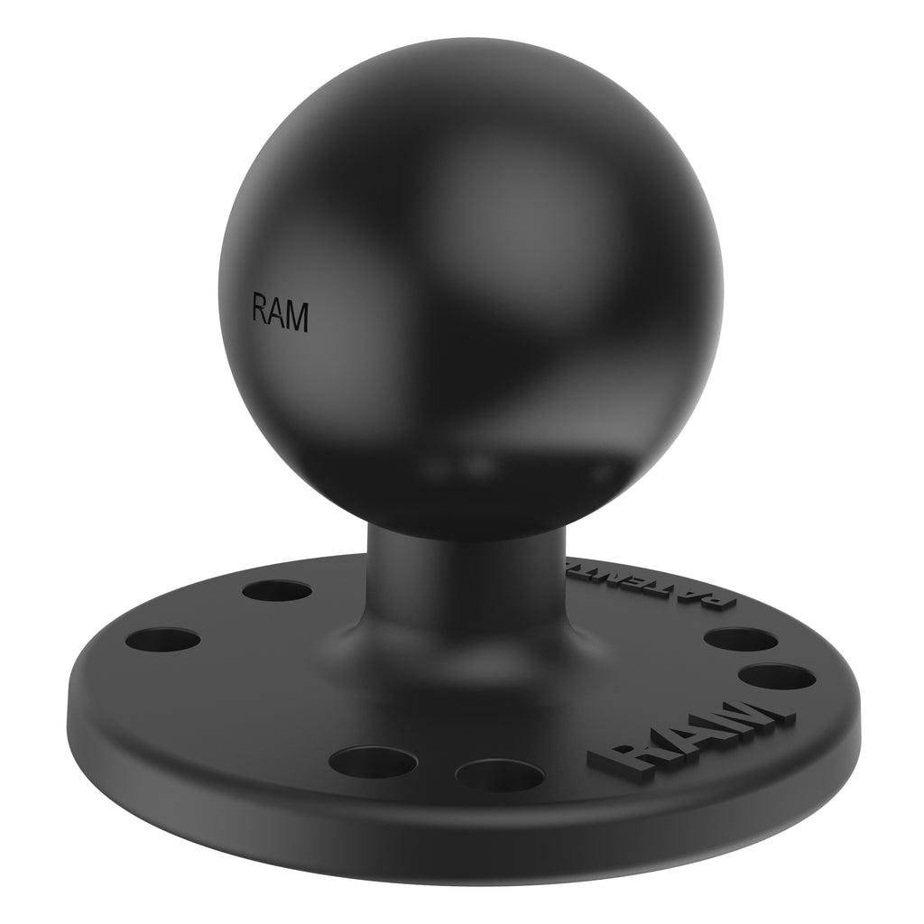RAM Ronde Plaat met Bal & Staal Versterkte Bout - RAM Mounts RAM-202U-IN1 afbeelding 3