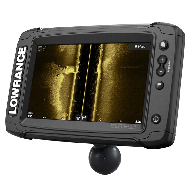 RAM Snelontkoppelingsbaladapter voor Lowrance Elite 5 & 7 Ti + Meer - RAM Mounts RAM-202U-LO11 afbeelding 3