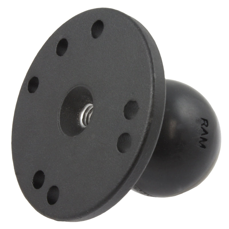 RAM ronde plaat met bal 516 18 geboord gat - RAM Mounts RAM-202U-MT1