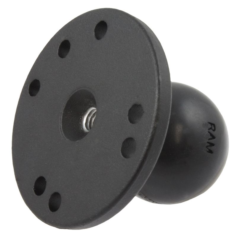 RAM Ronde Plaat met Bal & 5/16 "-18 Geboord Gat - RAM Mounts RAM-202U-MT1 afbeelding 1