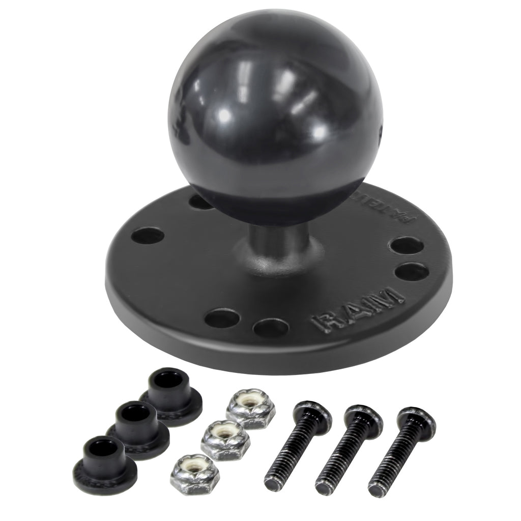 RAM Bal Adapter met Hardware voor Raymarine Dragonfly - C Maat - RAM Mounts RAM-202U-RYM1 afbeelding 3
