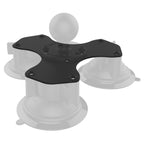 RAM Twist-Lock™ Triple Zuignap Basis - RAM Mounts RAM-333-224-1U afbeelding 2