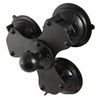 RAM twist locktrade triple zuignap kogelbasis - RAM Mounts RAM-224-3U