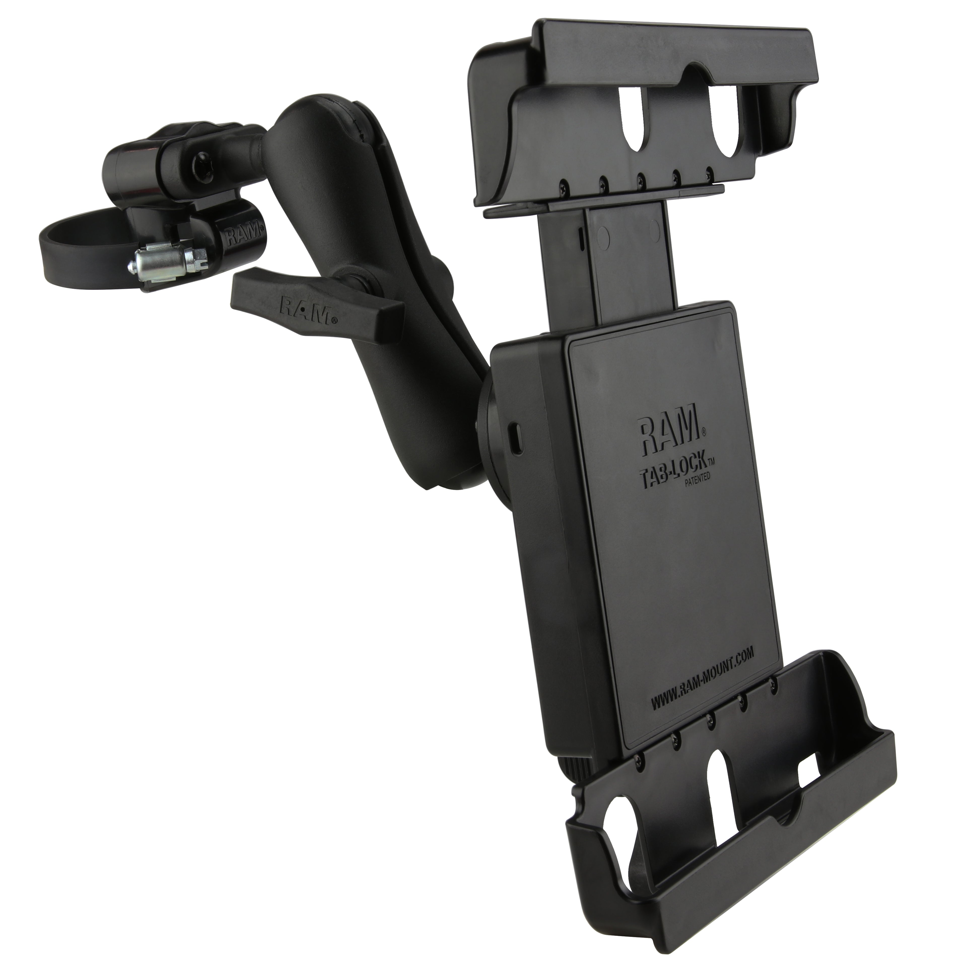 RAM ATV/Side By Side Railmontage voor 22,86 cm (9") -26,67 cm (10.5") Tablets met robuuste hoezen - RAM Mounts RAM-231Z-2-TABL20U afbeelding 2