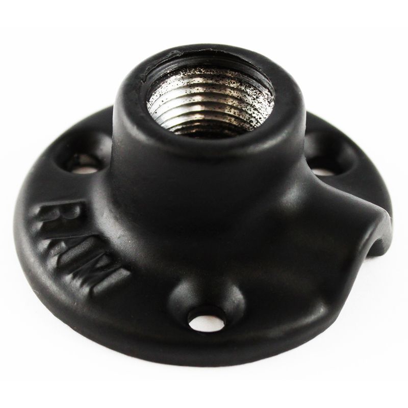 RAM 90-graden 1/2" NPT Schroefdraadgat met Ronde Basis - RAM Mounts RAM-232-90U afbeelding 1