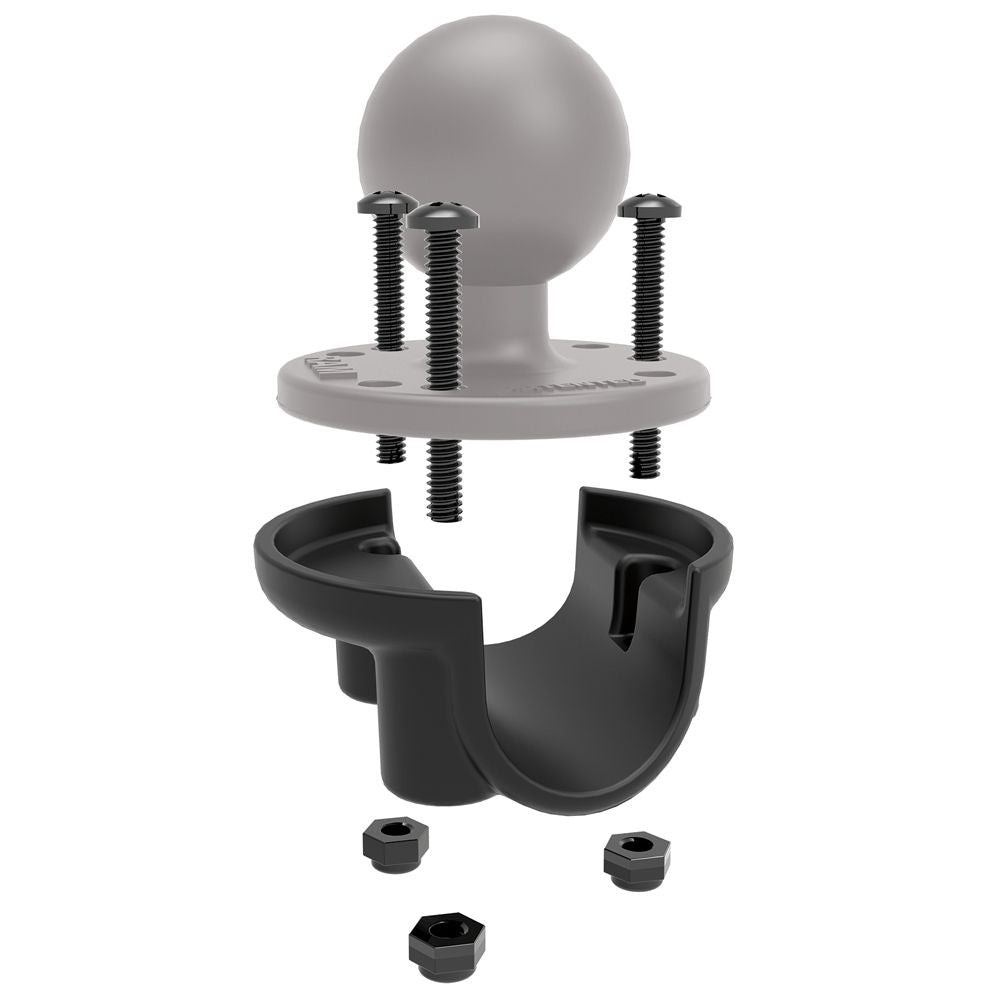 RAM Rail Adapter Kit voor Ronde Bases - RAM Mounts RAM-233U afbeelding 1