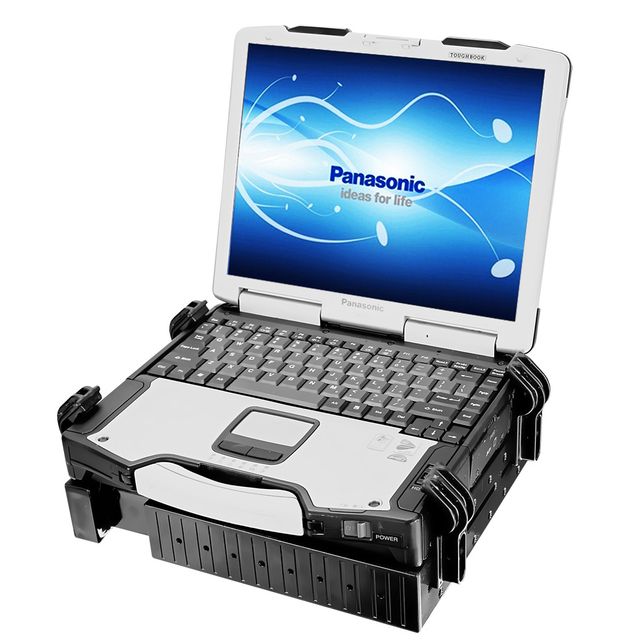 RAM No-Drill™ Vergrendelbare Laptop Montage voor Ford E-Series Van - RAM Mounts RAM-VB-119-R1-SNMU afbeelding 2