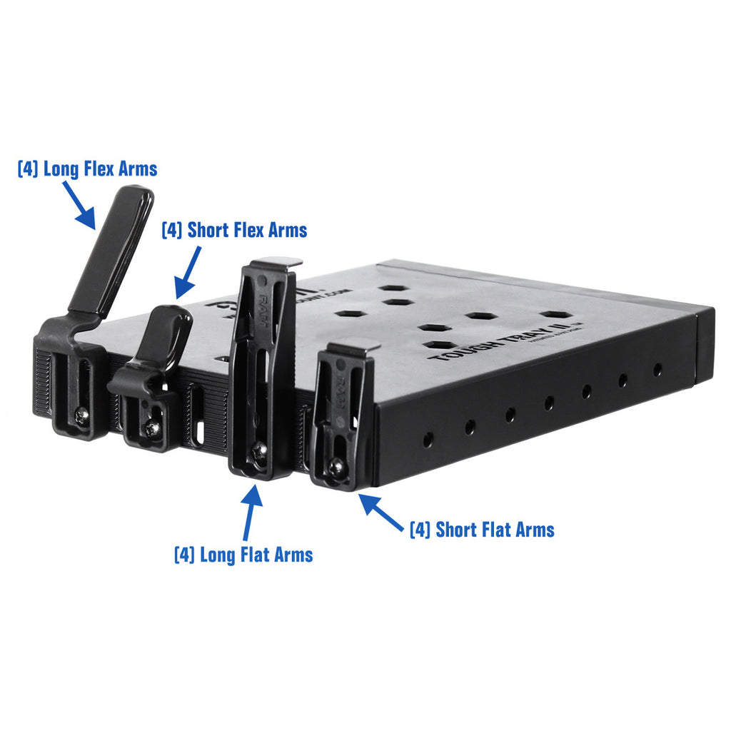 RAM Tough-Tray™ II veer geladen netbook/tablet houder - RAM Mounts RAM-234-6 afbeelding 7