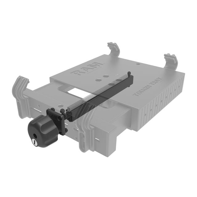 RAM No-Drill™ Vergrendelbare Laptop Montage voor Ford E-Series Van - RAM Mounts RAM-VB-119-R1-SNMU afbeelding 9