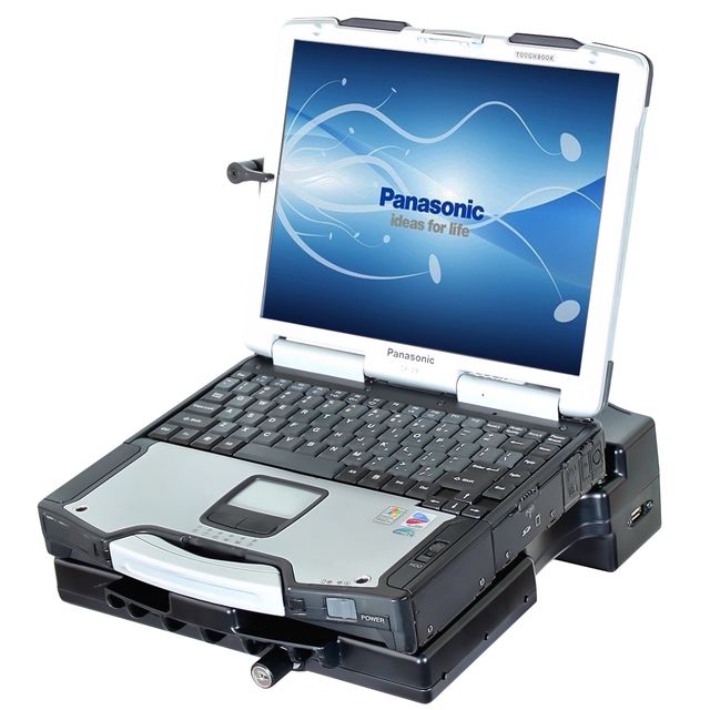 RAM Tough-Dock™ met Bal voor Panasonic Toughbook® CF-28 - CF-32 - RAM Mounts RAM-234-PAN1PB afbeelding 6