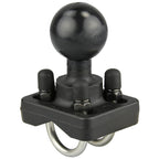RAM dubbele u boutnbsp kogelbasis voor 191 cm 254 cm 075 1 rails - RAM Mounts RAM-235-2U