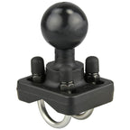 RAM Dubbele U-Bout Kogelbasis voor 1,91 cm - 2,54 cm (0.75" - 1") Rails - RAM Mounts RAM-235-2U afbeelding 1