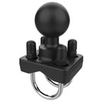 RAM Dubbele U-Bout Kogelbasis voor 2,54 cm - 3,18 cm (1" - 1.25") Rails - C Maat - RAM Mounts RAM-235U afbeelding 2
