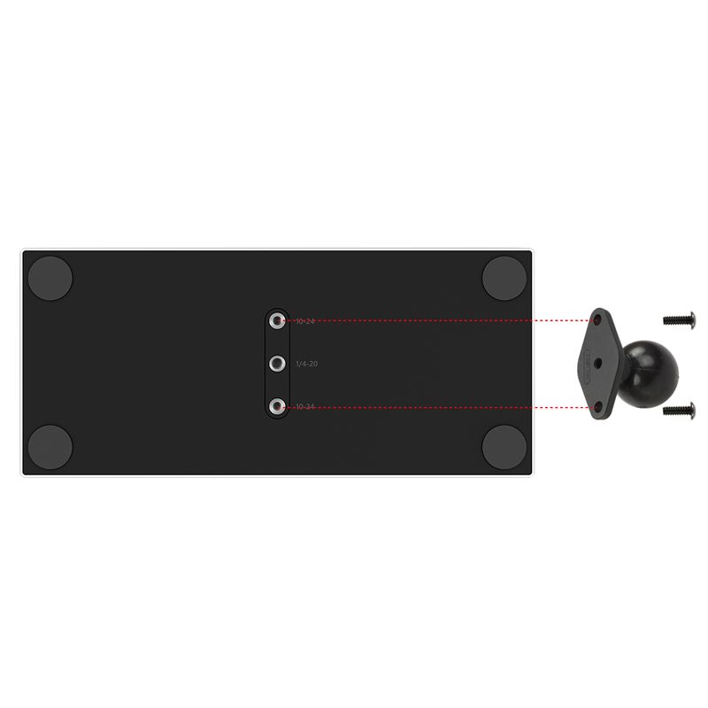 RAM Tough-Claw™ Mount voor Xbox Adaptive Controller - RAM Mounts RAP-400-2-238-MS2 afbeelding 3